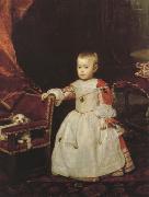 Diego Velazquez Portrait du Prince Philippe Prosper (df02) oil painting reproduction